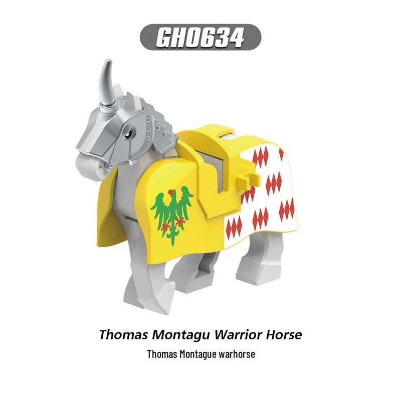 Exclusive G0181 Mount Sergeant GH0632-0635 Building Blocks Figure Toy Bag