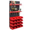 Workshop Tool Board 78x39 Cm + 16 Trays