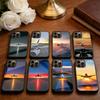 Airplane  Phone Case For iPhone 17,16,15,14,13,Pro,Max,Plus,Magnetic For Magsafe Wireless Charging