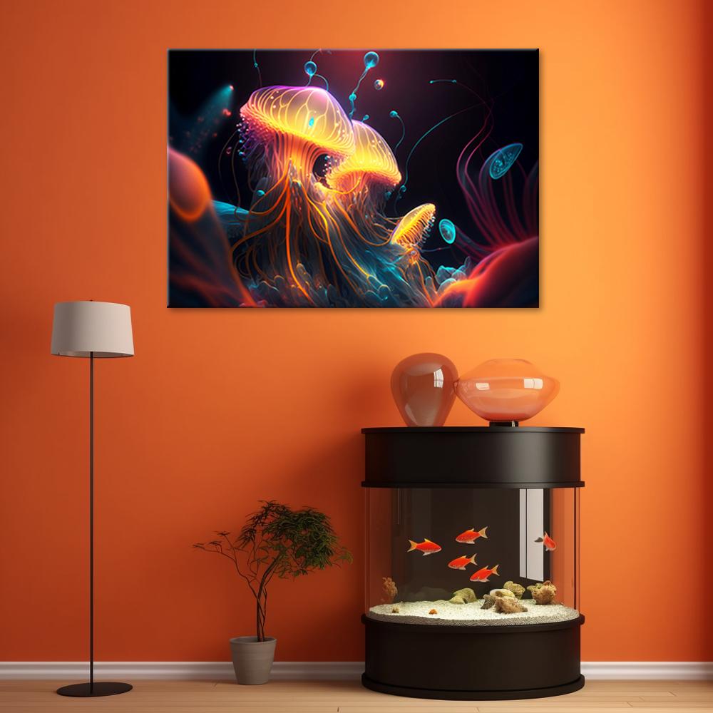 Canvas print, Colourful sea abstraction