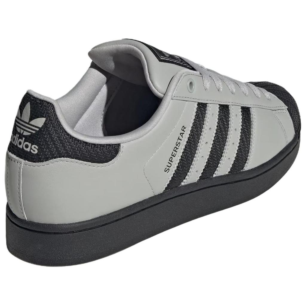 Adidas Originals Superstar 2 Classic Shell Toe Sneakers Unisex Sneakers Gray Black JQ3183