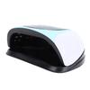 256W Nail Dryer 3 Timer Setting Quick Drying Dual Light Source Portable Handle LED Nail Lamp with