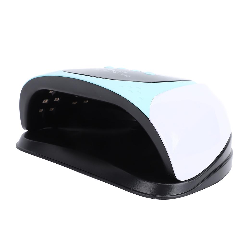 256W Nail Dryer 3 Timer Setting Quick Drying Dual Light Source Portable Handle LED Nail Lamp with