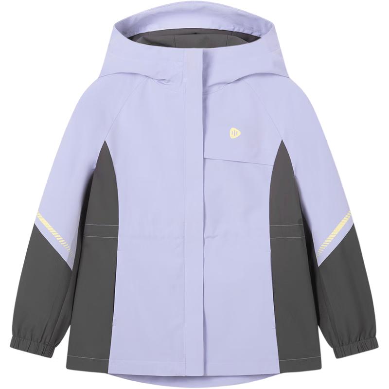 SOUHAIT Girls' Autumn Hooded Windbreaker Jacket