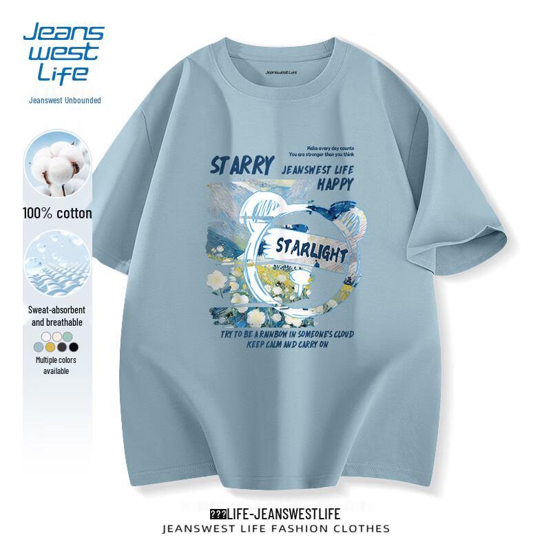 

JEANSWEST LIFE Men s Loose Fit Cotton Bear Graphic T-Shirt 3XL