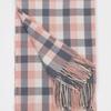 RECLOW BLOCK Tartan Check Muffler PINK