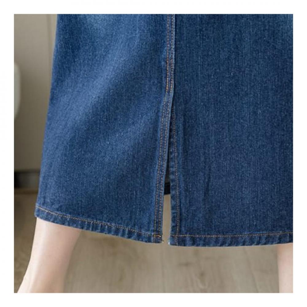 Navava Casual Denim Overall Dress No322