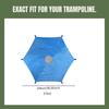 Durable Clay Target Hand Thrower Outdoor Hunting Accessory Orange