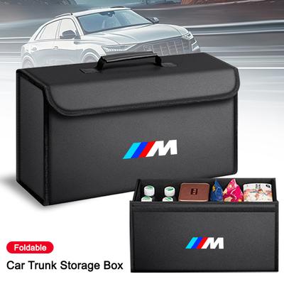 Car Trunk Organizer Large Capacity Folding Storage Bag Box For 1 3 5 7 Serie M X1 X3 X4 X5 F10 F15 F16 F20 F30 M3 M4 E34 E46