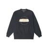 Casual Sports Crew Neck Pullover Sweatshirt Women Sweatshirt Black L419W085-002K