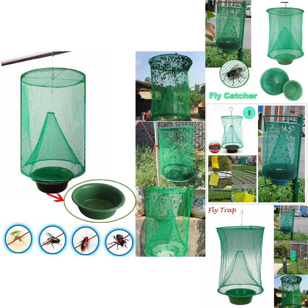 Effective Outdoor Fly Trap Durable Killer Bug Cage Net For Horse Yards And Farms