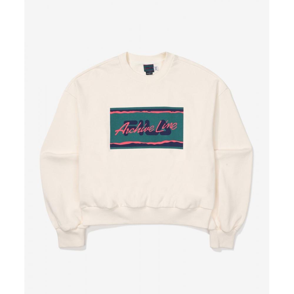 

Полуукороченная толстовка FILA Archive FE2POF6101FCRM CREAM/085