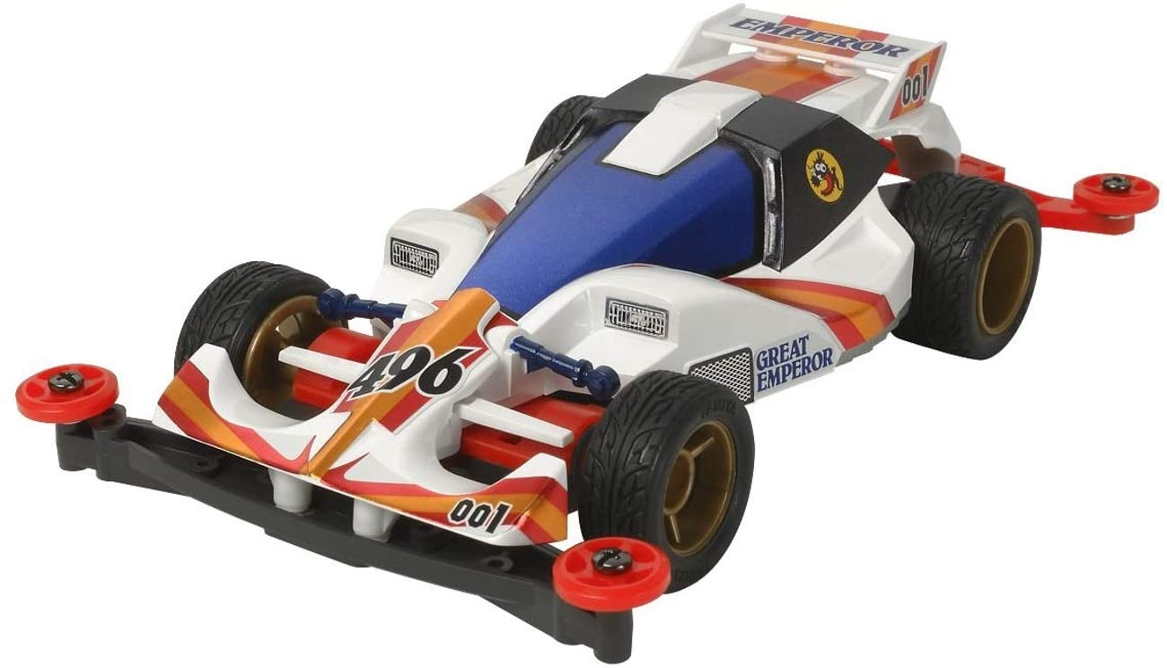 Tamiya Racer Mini 4WD Series 75 Great Emperor Premium Super II Chassis 18075 No. белый