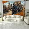 csgo Wall Tapestry Aesthetic Wall Hanging Printed Fabric Blanket Decorative Tapestries for Bedroom Living Room Home Decor