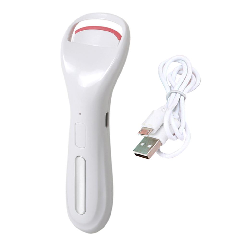 Electric Heated Eyelash Curler 3 Temperature Setting USB Rechargeable Portable Quick Heating Women Eye Lashes Curling Tools