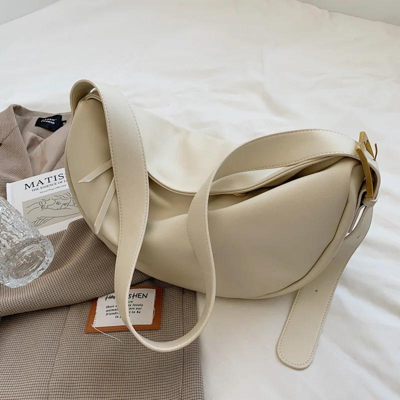 

Мягкие кожаные сумки из искусственной кожи для женщин, вместительные роскошные сумки, однотонная сумка через плечо, женская дорожная сумка