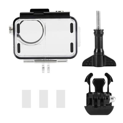 Underwater Dive Housing Case Waterproof For Action Cameras, Clear Up To 196FT Depth