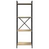 Bookshelf Sonoma Oak 40 x 30 x 119 cm Particleboard