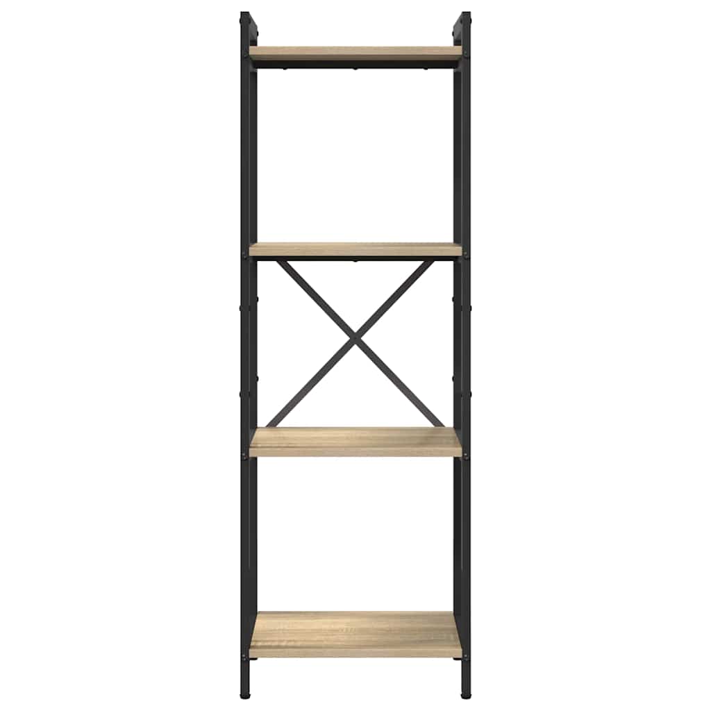 Bookshelf Sonoma Oak 40 x 30 x 119 cm Particleboard