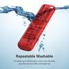 Silicone Remote Case for TCL RC716/RC833 TV Remote Control Protective Cover Shockproof Remote Control Sleeve Shell with Lanyard