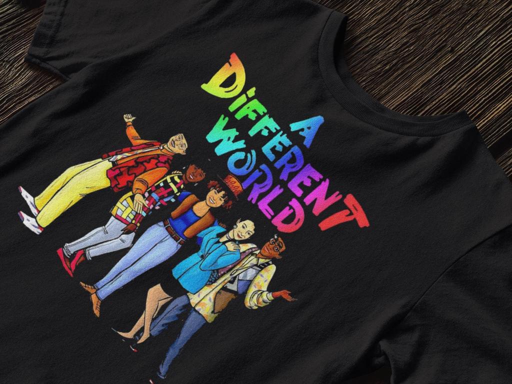 A Different World 1987 Movie Shirts, Vintage Black Love Sitcom Television Series Shirt, A Different World Tv Sitcom Fan, Anniversary Gift