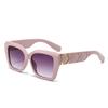 New Fashion Sunglasses Women Square Face Slim Sunglasses Anti-UV Sunglasses