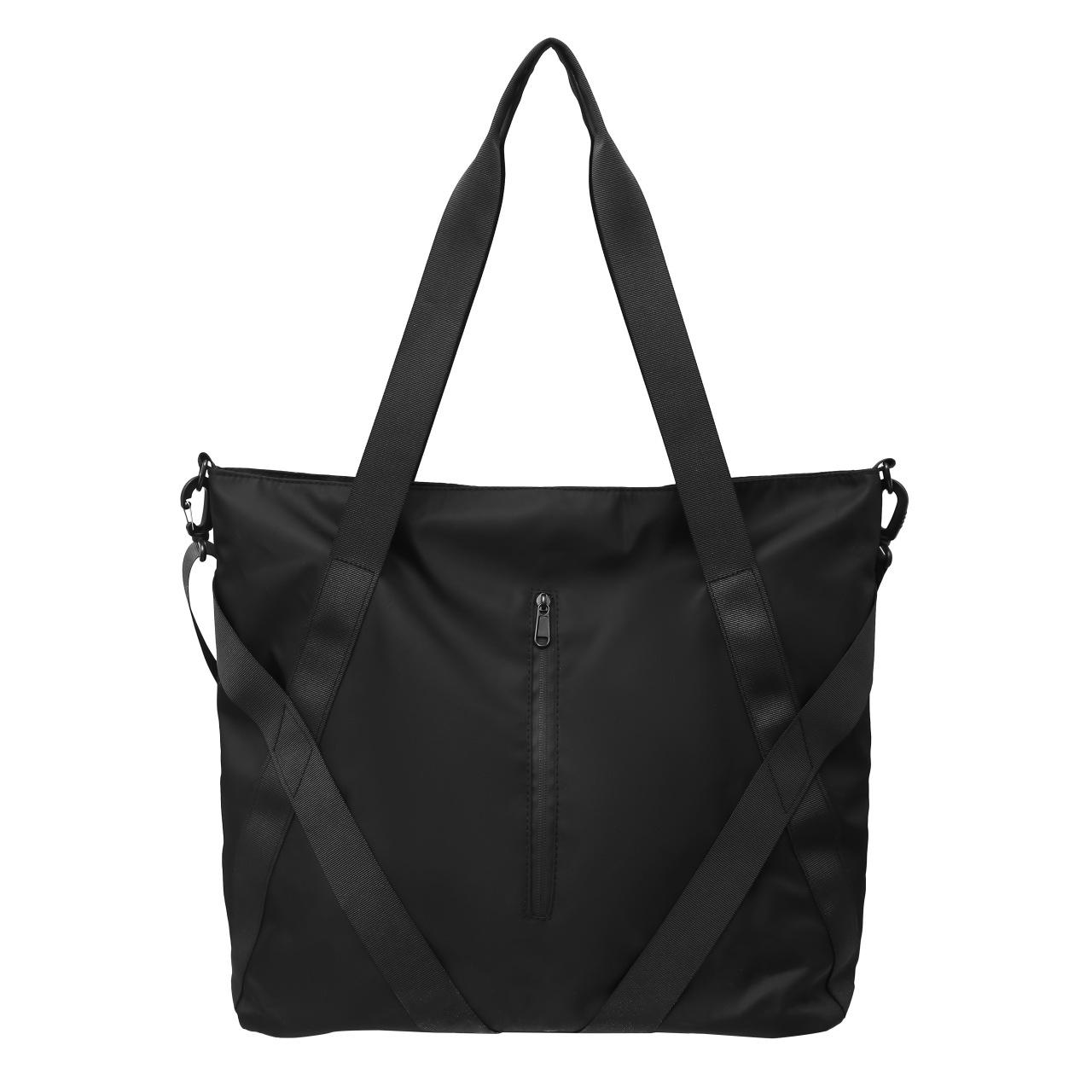 

Универсальная дорожная спортивная сумка большой вместимости: Мессенджер, Ручная кладь, Сумка через плечо для студентов и досуга чёрный