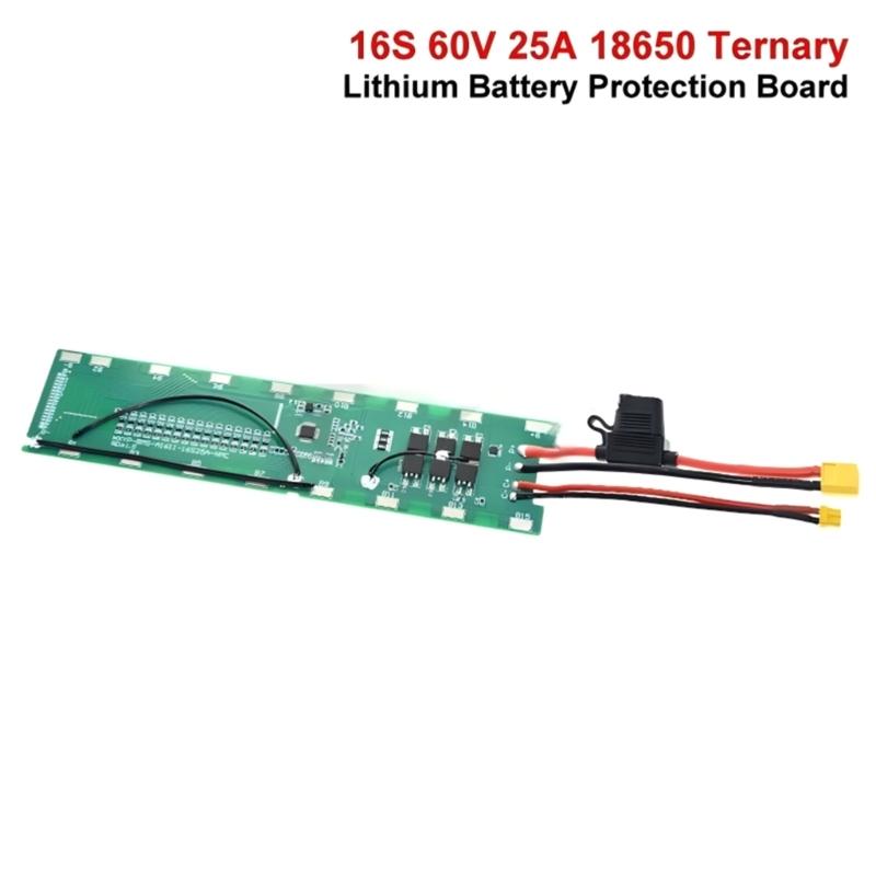 Intelligent Battery Management for 16S 60V 18650 Cells Featuring Thermal Regulation and Cell Equalization Technology