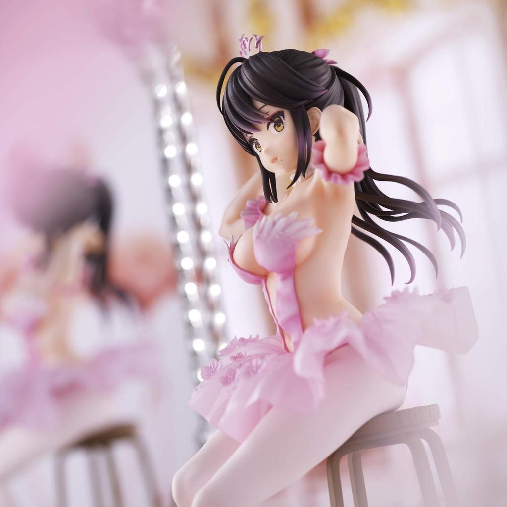 Anmi Illustrasjon "Flamingo Ballett" Hestehalejente (Videresalg) Ikke-skala PVC & ABS Malt Komplett Figur