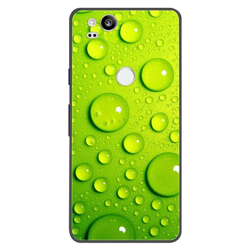 For Google Pixel 2 Case Soft Black Silicone Bumper Butterfly Phone Cover for Googe Pixel2 2XL Pixel2XL 2 Cases Fundas Coque