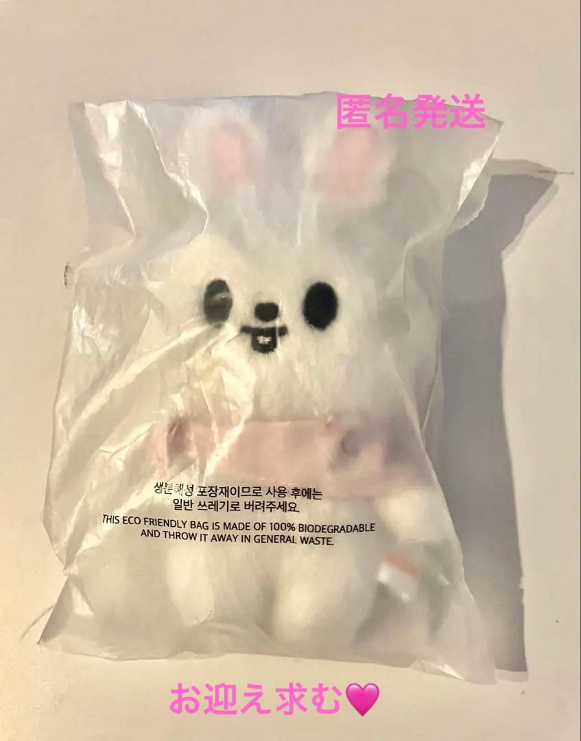 

[USED] Leavitt 10cm Plush Toy, Authentic Stray Kids Reno