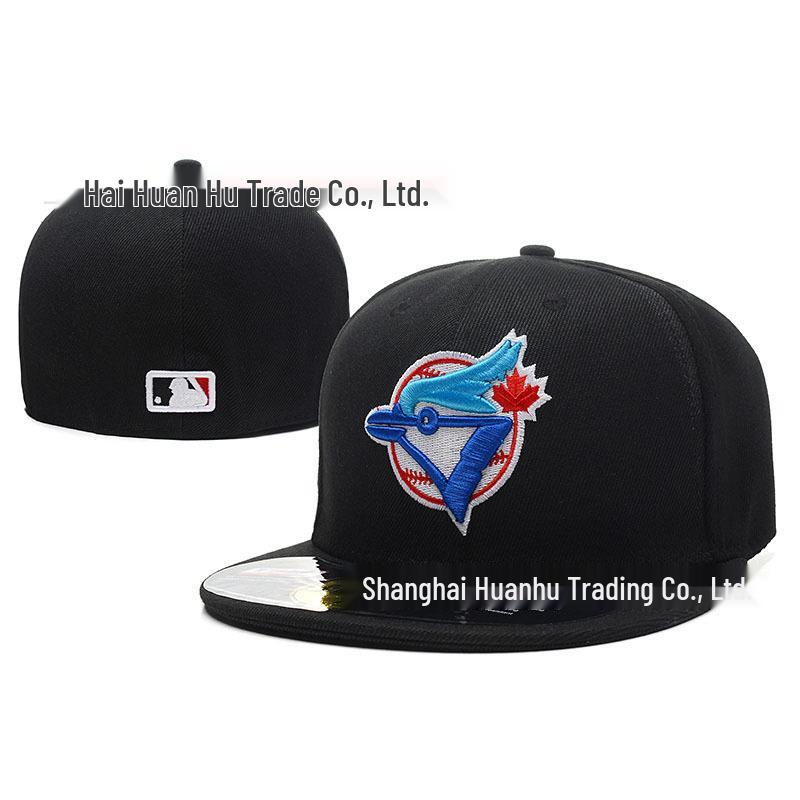Кепка Toronto Blue Jays с прямым козырьком MLB - Вышитая бейсболка команды Size 7 - 56cm