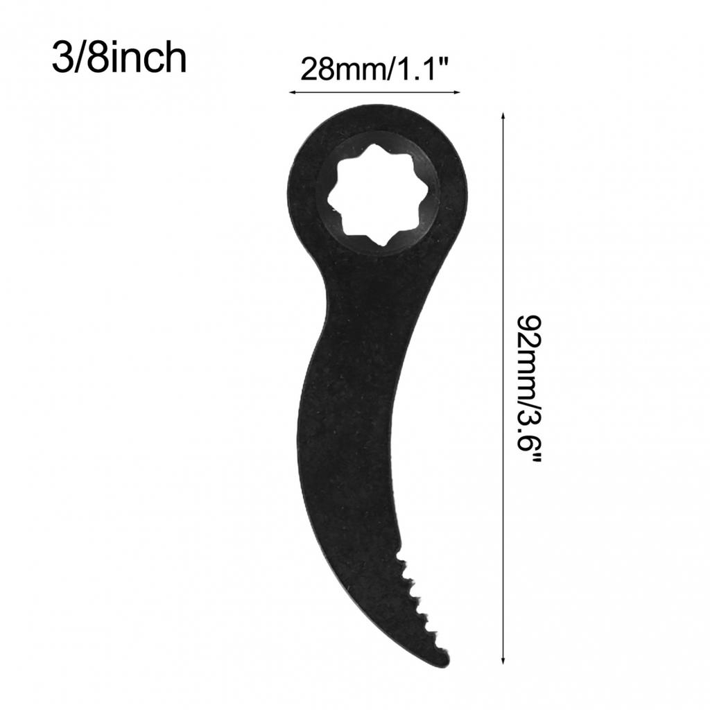 Adaptador de Cabeza de Llave de Palanca Nueva Herramienta de Extracción Llave Abierta Ajuste 1/2 pulgada, 3/8 pulgada
