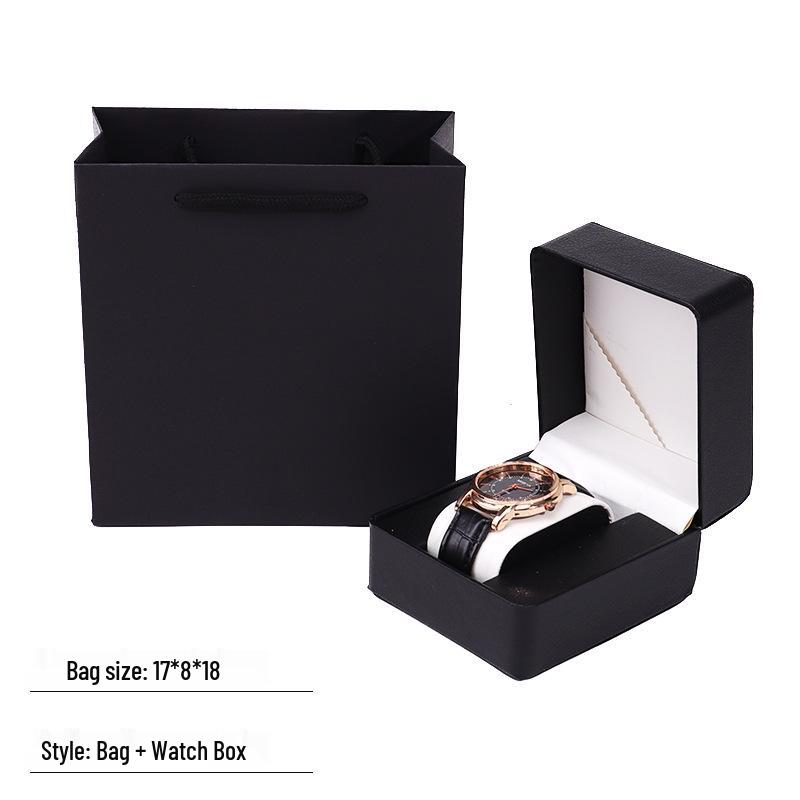 PU Watch Box: Flip-Top Display & Storage for a High-End Feel