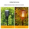 Solar Flame Torch Light for Outdoor Garden, Lawn, Fence, Patio, and Bar Counter