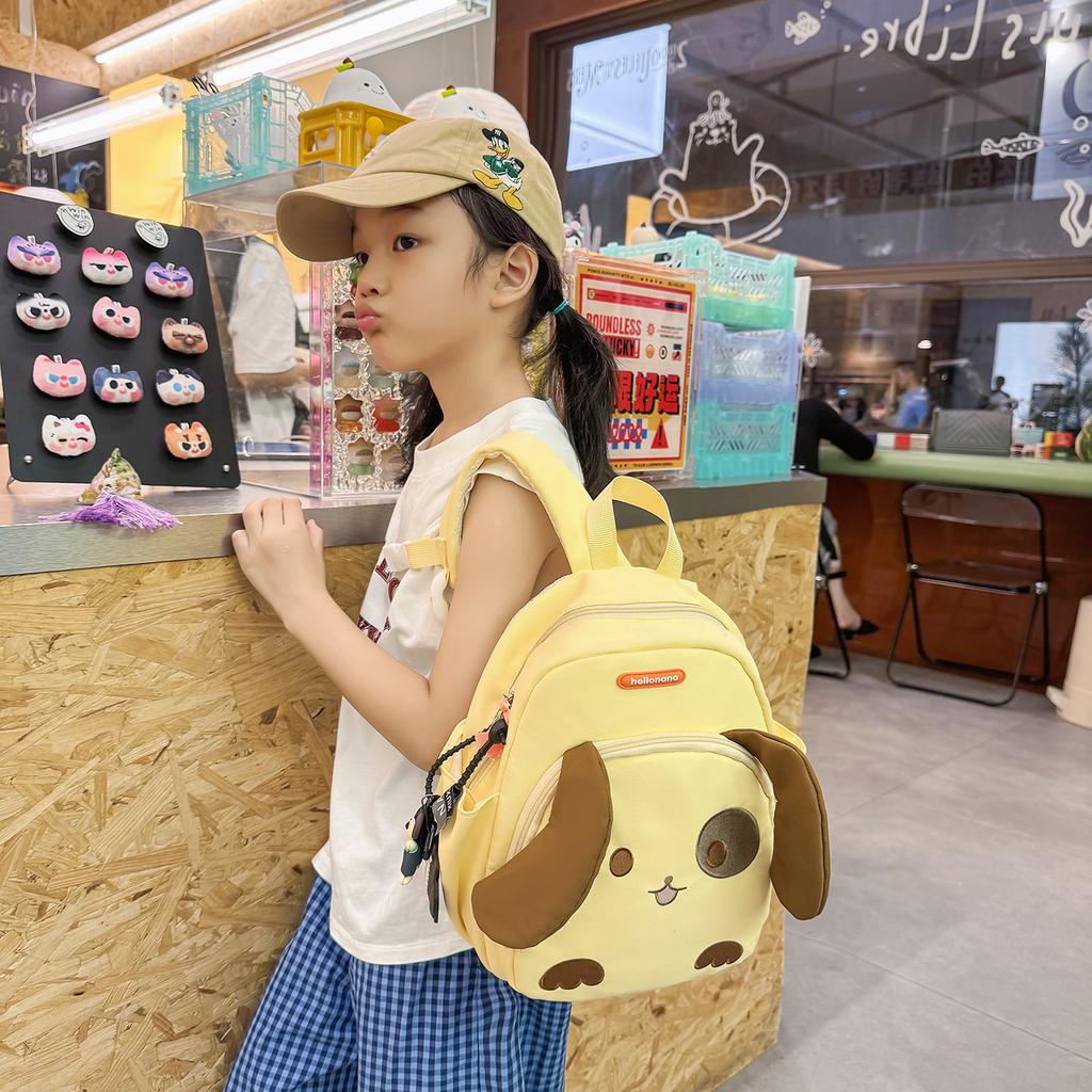 Kindergarten schoolbag new children's anti-lost backpack girl baby high value backpack boy small backpack