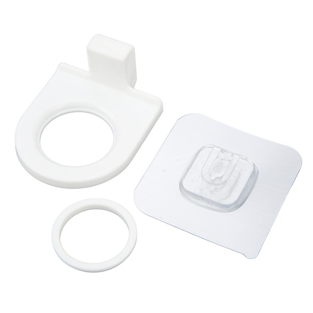 Mydło Płynne Haczyk Samoprzylepny Ścienny Stojak na Butelki Żelu pod Prysznic Uchwyt na Szampon do Łazienki