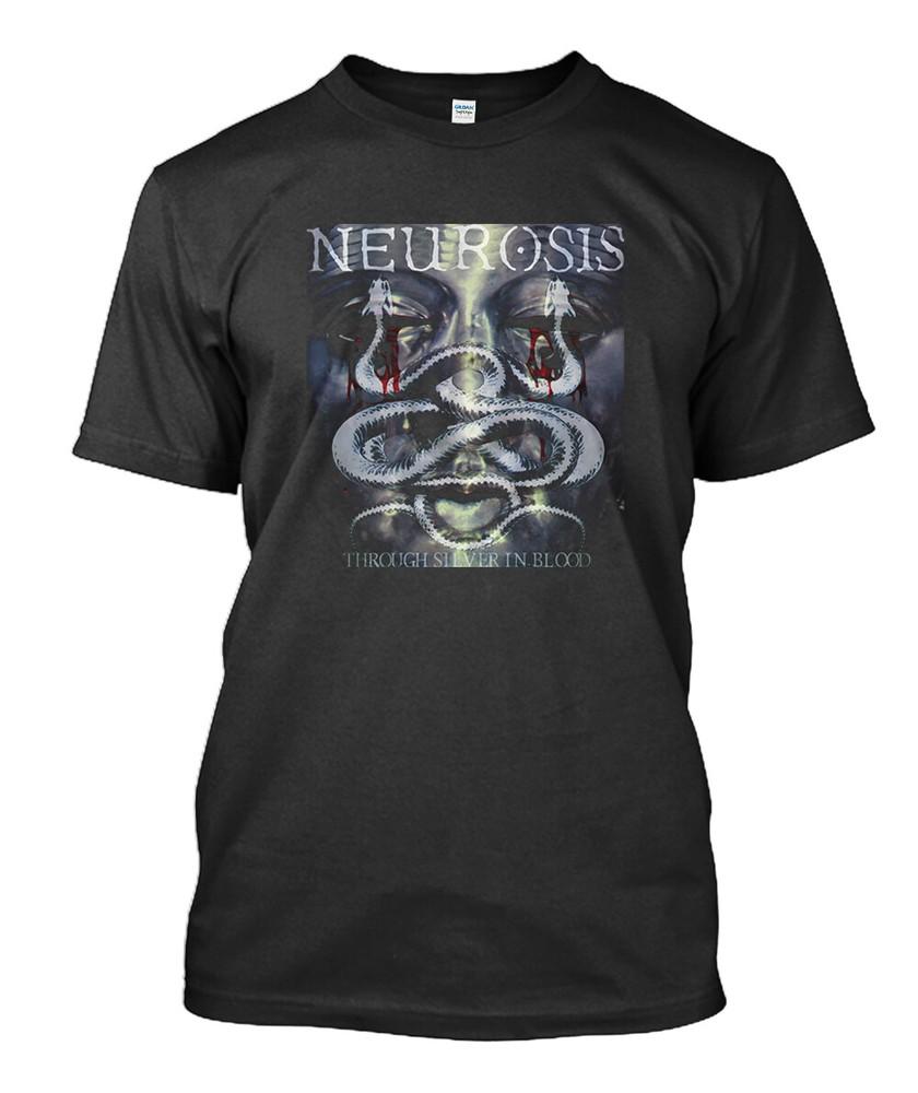 

NWT Neurosis Through Gift Black Mens T-shirt size S 5XL Unisex T-Shirt M