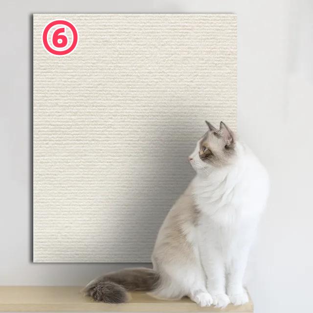 Trimmable Cat Scratching Mat Cat Scratcher Sofa Tape Scratching Post Self-adhesive Carpet Cats Scratch Board Cat Accessories