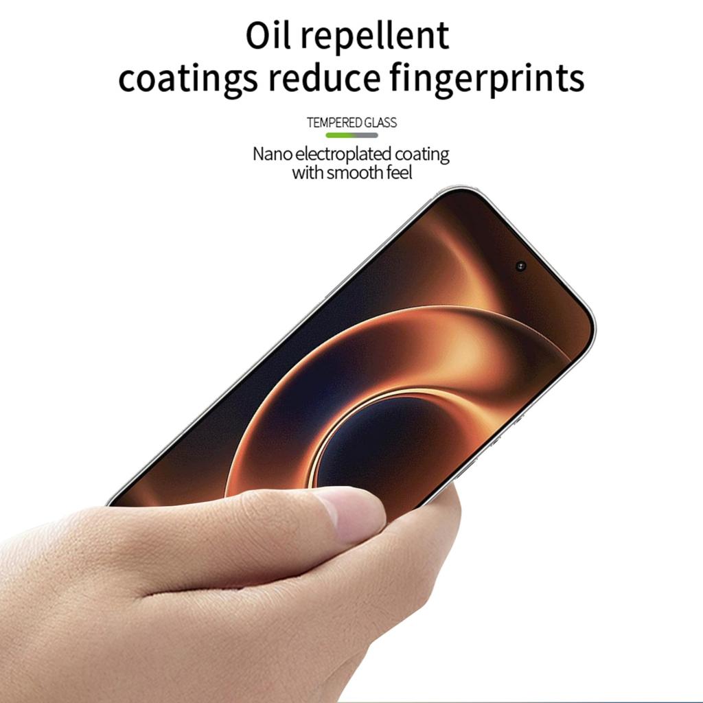 For Xiaomi 17 Ultra 5G Tempered Glass Film PINWUYO Explosion-proof 9H 3D Full Glue Full Screen Protector