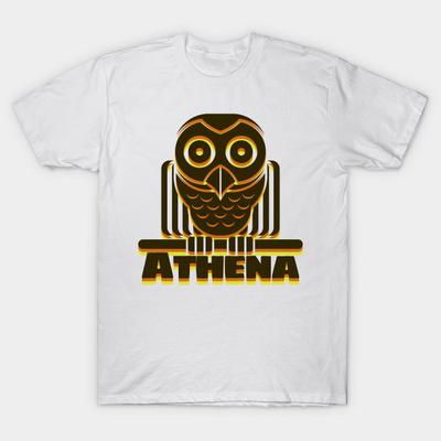 T Shirt damski Athena Harajuku Print Kawaii Tshirt Letnia koszulka damska z krótkim rękawem Top Tee