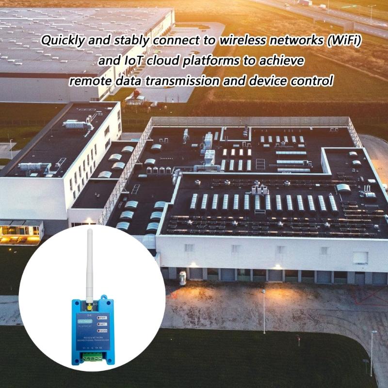 Industrieller serieller Port RS232 zu 2,4 GHz WiFi Transceiver Serielles Daten-Langstrecken-Übertragungs-Netzwerkmodul