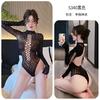 Sexy lingerie sexy temptation perspective one-piece net clothes passion temptation empty net clothes
