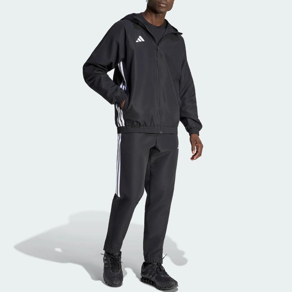Adidas Essentials Tiro 26 Woven Climacool Striped Quick-Dry Color-Blocked Soccer Pants Men bottoms KC9658