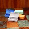 Plastic Simulated Scene Pencil Box Model Miniature Dollhouse Double-layer Pencil Case Pretend Toys Mini Stationery Box