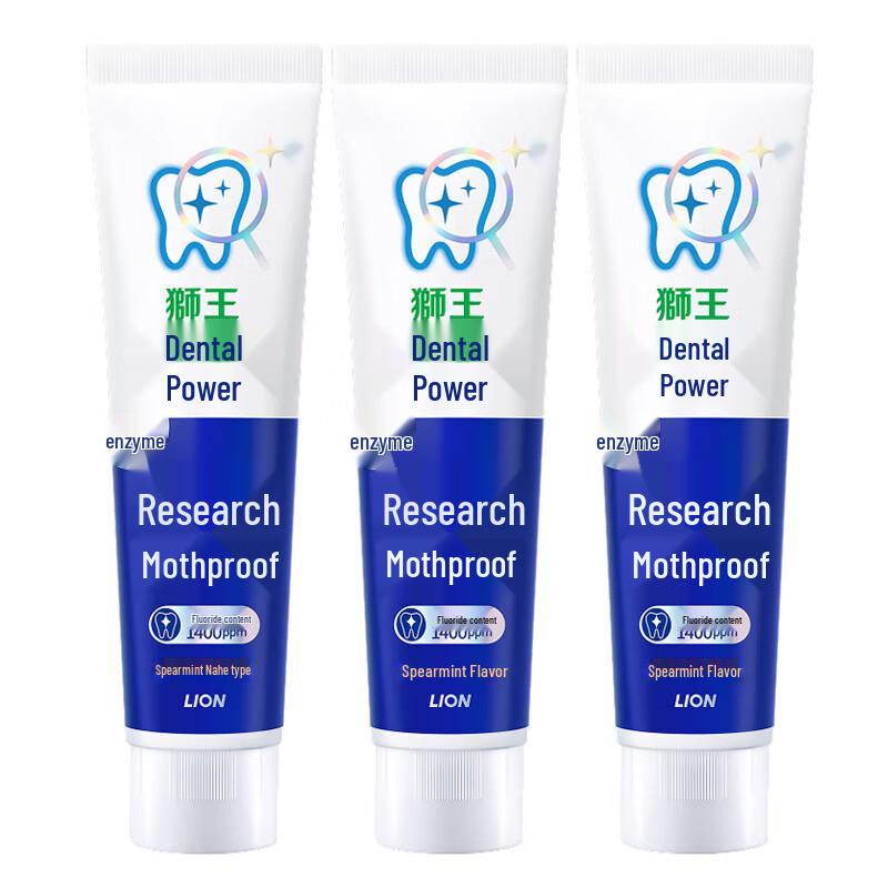 

Lion Toothpower Enzyme Anti-Cavity High Fluoride Toothpaste