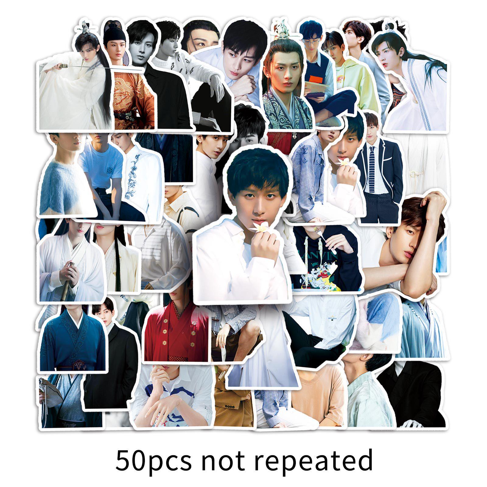 

50 Cheng Yi Creative Waterproof Stickers for Water Bottles, Computers, Planners, and More.