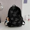 Schoolbagins Wind School Bag Female College Student Japanese Fashion Butterfly High School Student Backpack Female Lightweight Junior High School