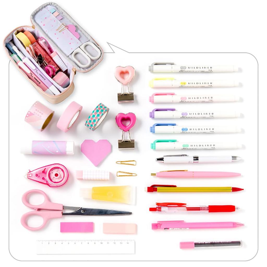 Study Pen Case Gap Light Beige [Iroha Publishing]