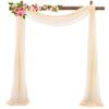 Chiffon Drapery Densed Stretch Yarn Wedding Arch Outdoor Background Draping Fabric Photography Props